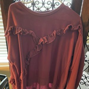 ROSE COLORED TRUFFLE TOP